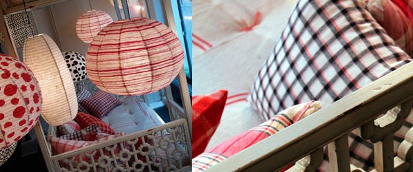 Plus nouveaux encore, les derniers arrivés sont le couvre-lit Iris et le miroir Sol, mais aussi, pour la première fois en édition chez Caravane, des tapis de laine Féroë et...