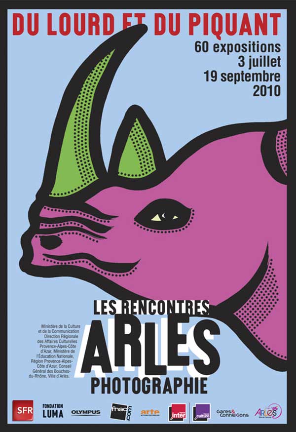 Affiche 2010, Arles de Michel Bouvet