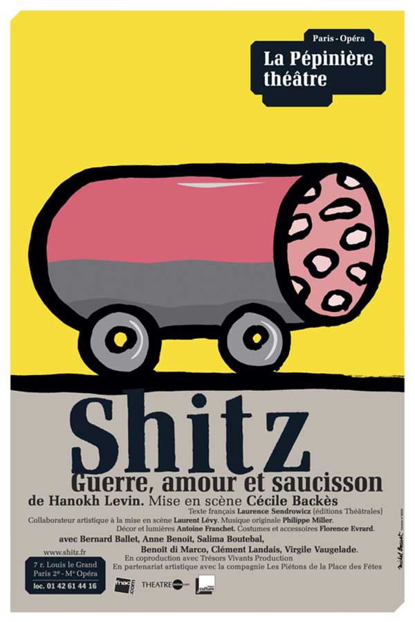 Affiche 2008, Shitz de Michel Bouvet